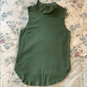 Free people mock neck SleevelessTop